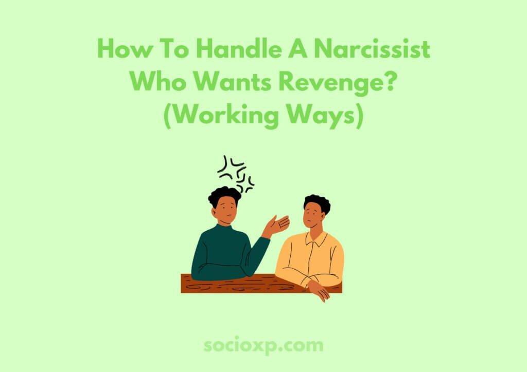How To Handle A Narcissist Who Wants Revenge? (Working Ways)